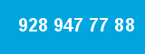 928 947 77 88 928 947 77 88